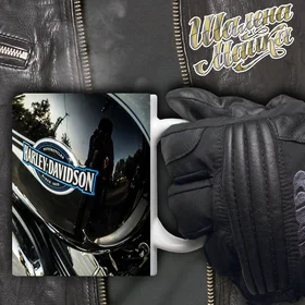 Прикольные кружки: Чашка Мото 020 Harley Davidson